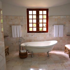 Round Brass Mirror
